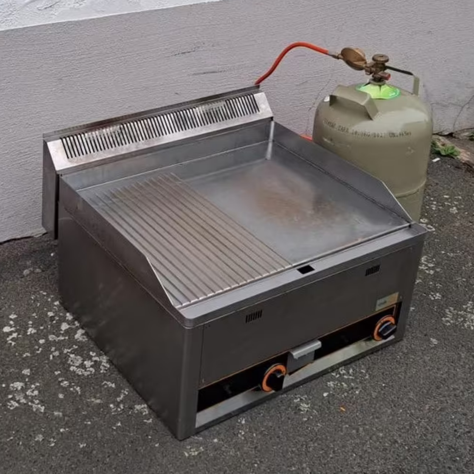 Grillplatte Burgerbrater