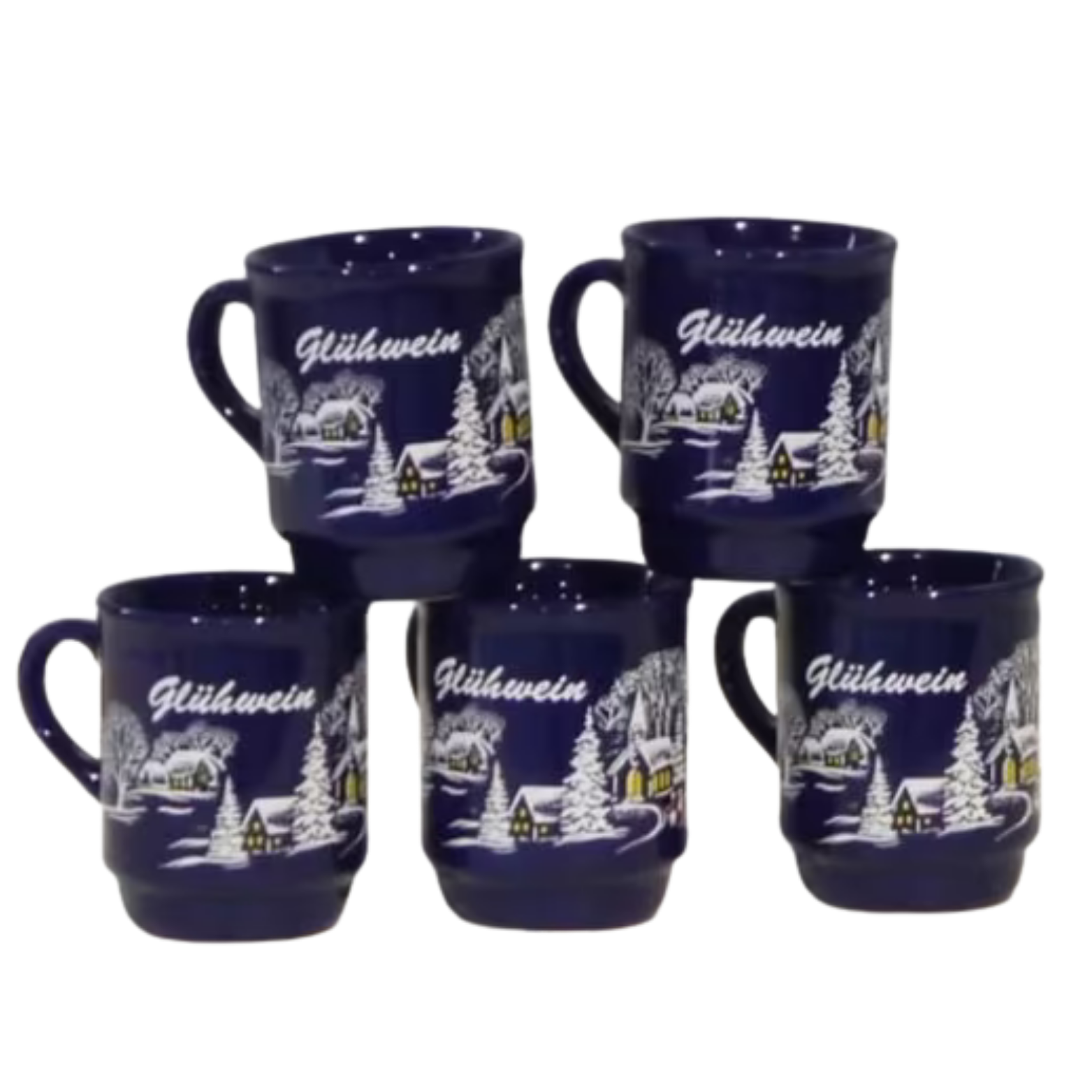 Glühweintassen für Weihnachtsmärkte