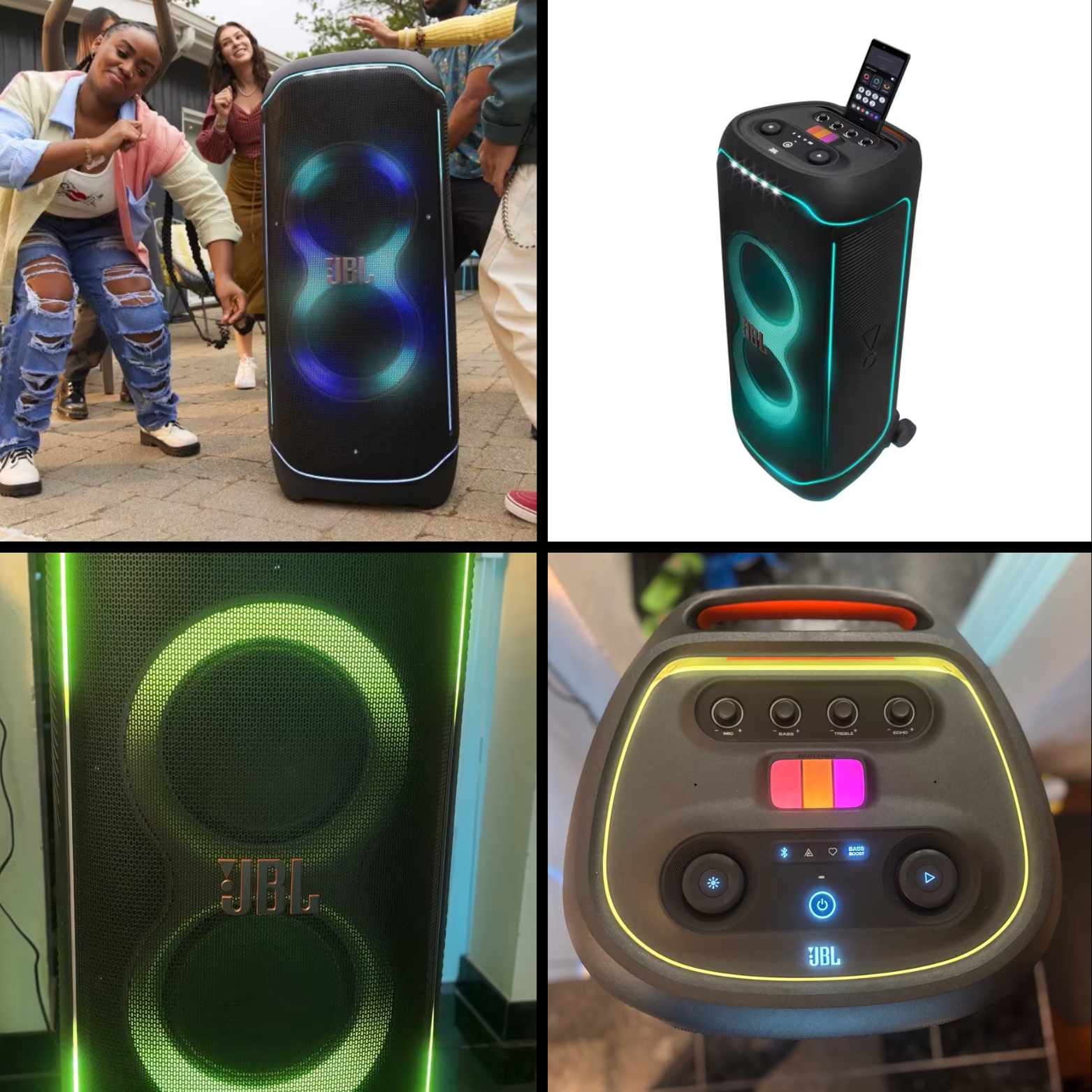 JBL Partybox mit Musik und Karaoke
