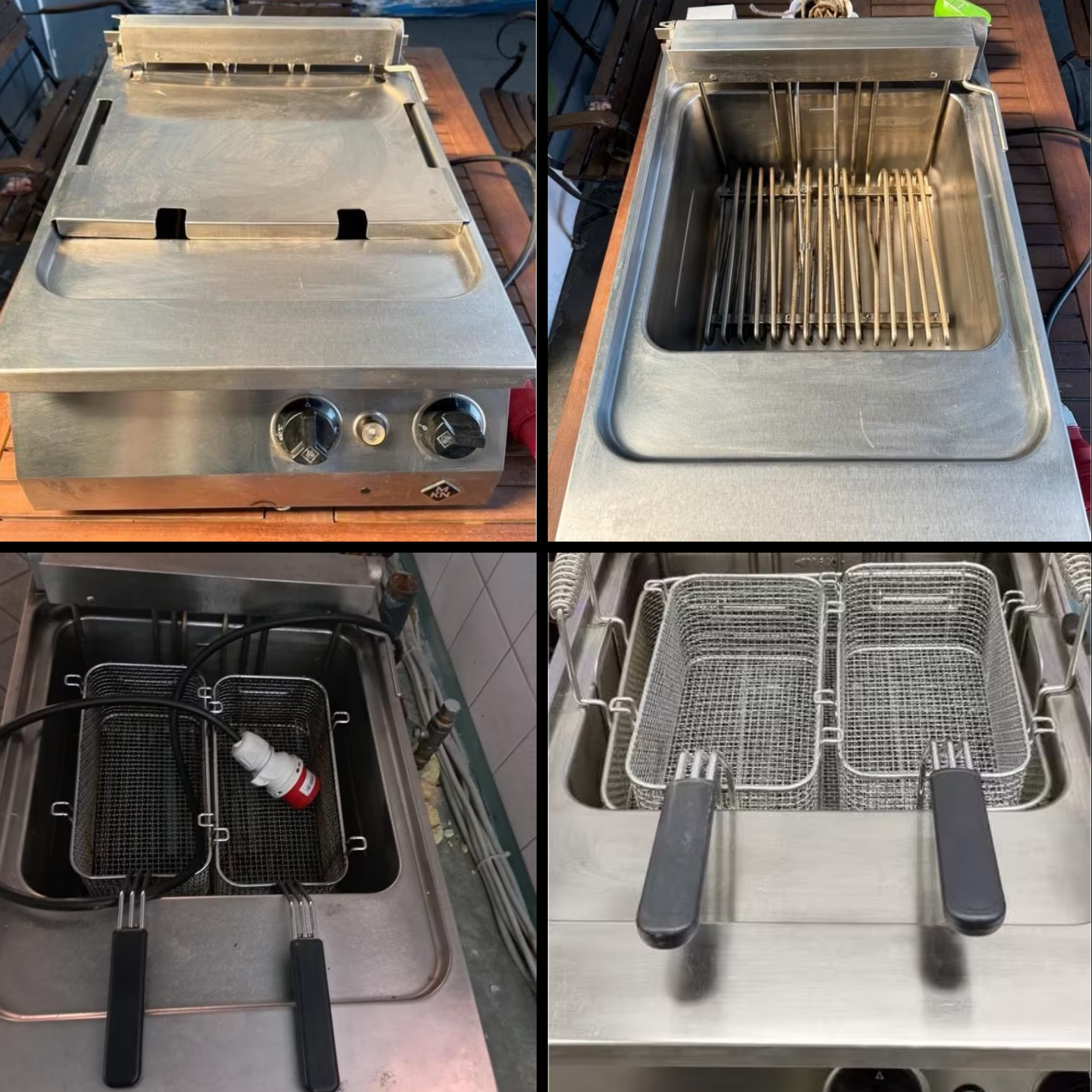 Starkstromfritteuse für besonders große Mengen