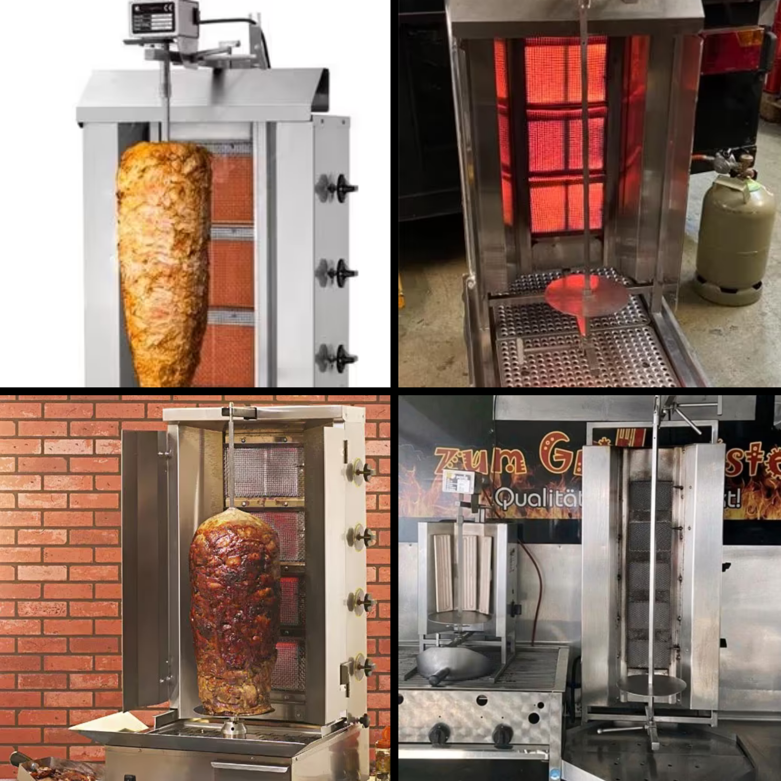 Döner-Grill für Döner-Spieß