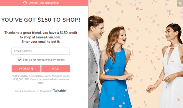 James Allen $150 Promotion James Allen $150 Promotion