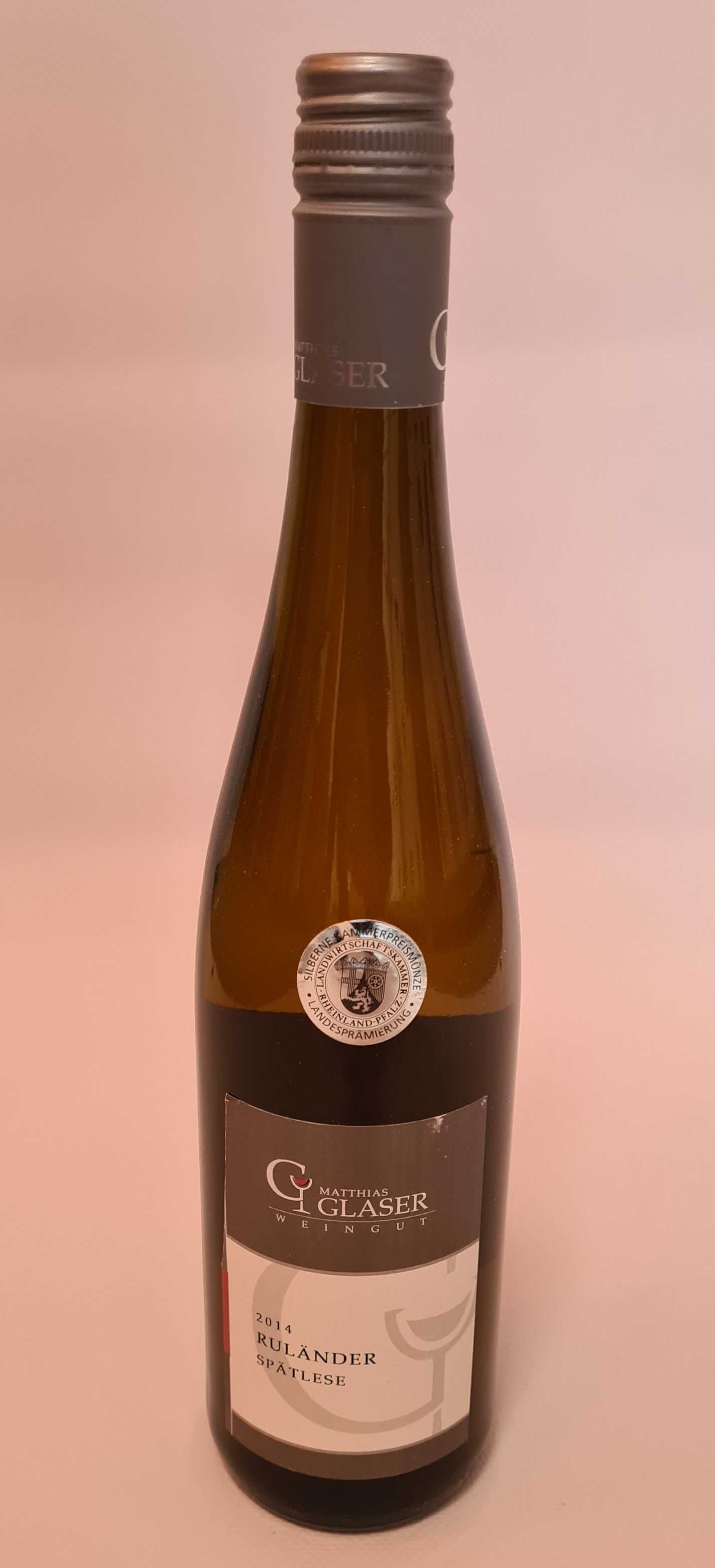 Ruländer Spätlese - lieblich Ruländer Spätlese - lieblich