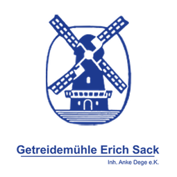 Link zur Getreidemühle Erich Sack Logo Getreidemühle Erich Sack