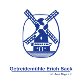 Logo Getreidemühle Erich Sack Logo Getreidemühle Erich Sack
