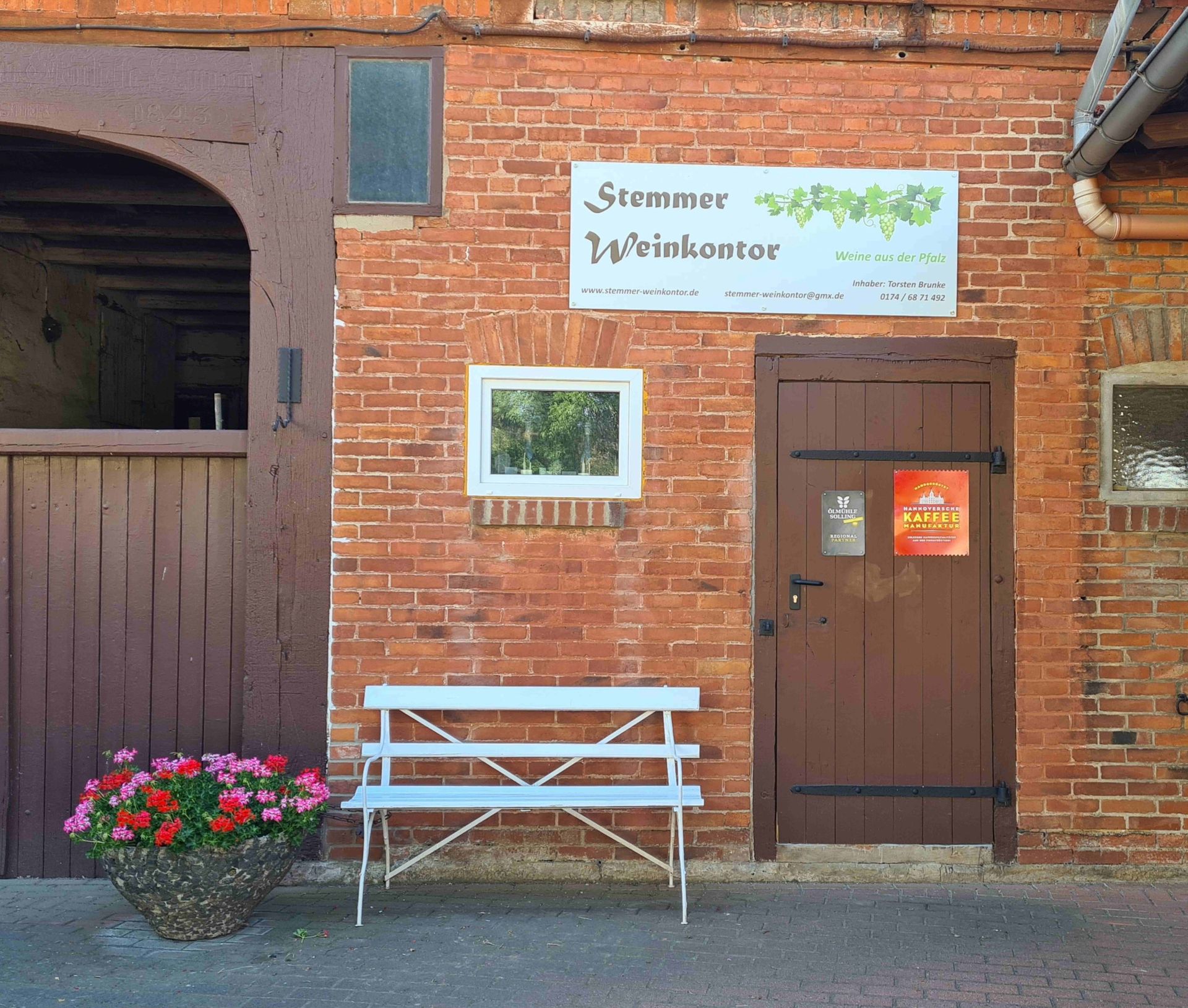 Aussenansicht Weinkontor Das Weinkontor