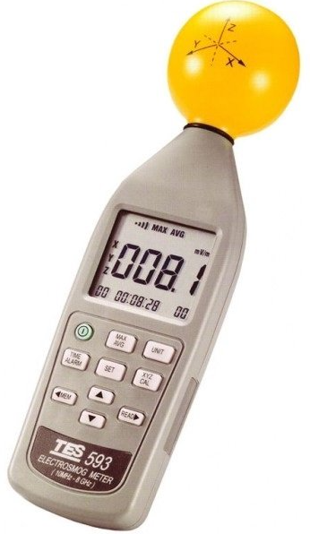 Appareil de mesure d'ondes TES-593 Appareil de mesure d'ondes TES-593