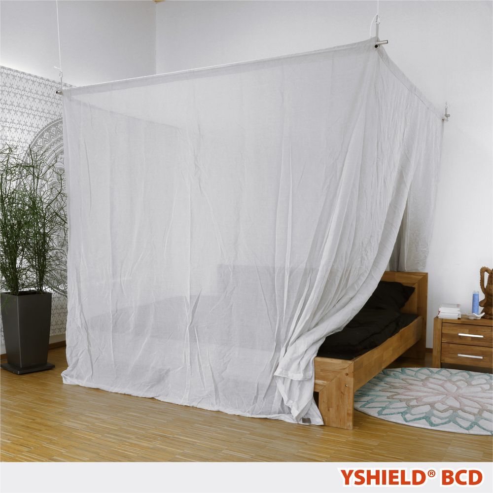 Boutique Diagnostic CEM, protection ondes, Baldaquin anti-ondes pour lit en tissu YShield Silver Cotton Boutique Diagnostic CEM, protection ondes, Baldaquin anti-ondes pour lit en tissu YShield Silver Cotton