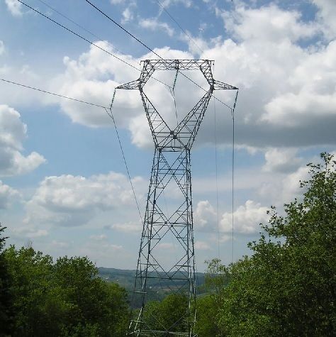 Ligne à haute tension Ligne à haute tension