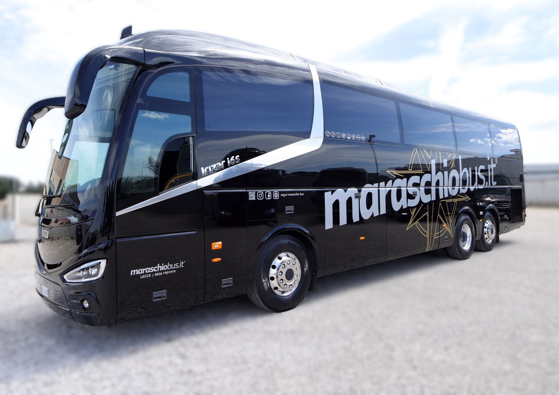 Autobus di lusso nero