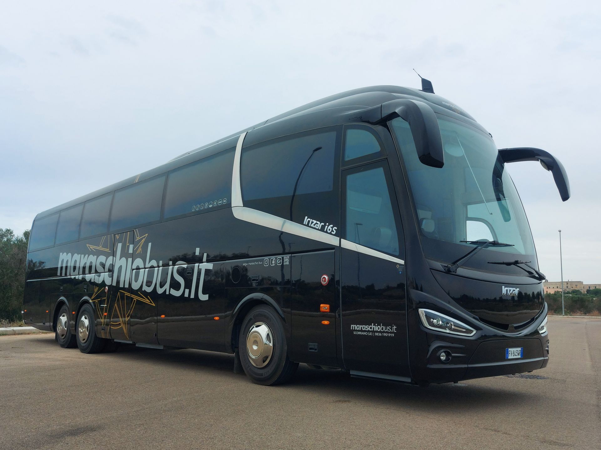Autobus di lusso nero