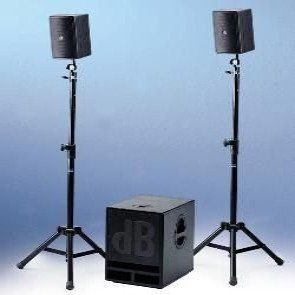 Equipment DJ Mark Kiss für Hochzeit in Aschaffenburg db technologies Entertainer 500