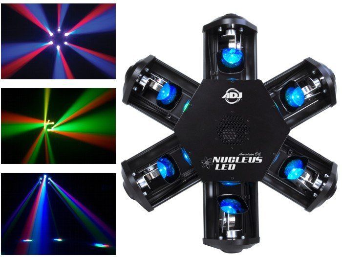 Equipment DJ Mark Kiss für Hochzeit in Aschaffenburg ADJ Nucleus