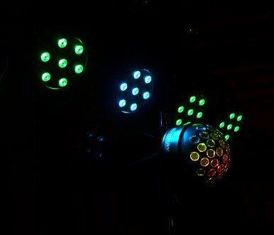 Equipment DJ Mark Kiss für Hochzeit in Aschaffenburg Lichtanlage Eurolite Kls-801