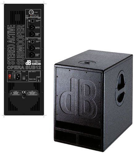 Equipment DJ Mark Kiss für Hochzeit in Aschaffenburg db technologies Sub 12