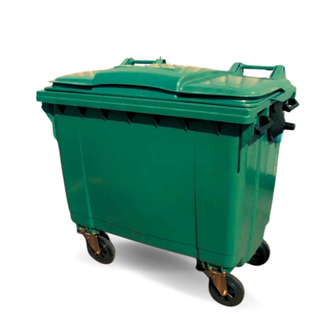 660 litre wheelie bin