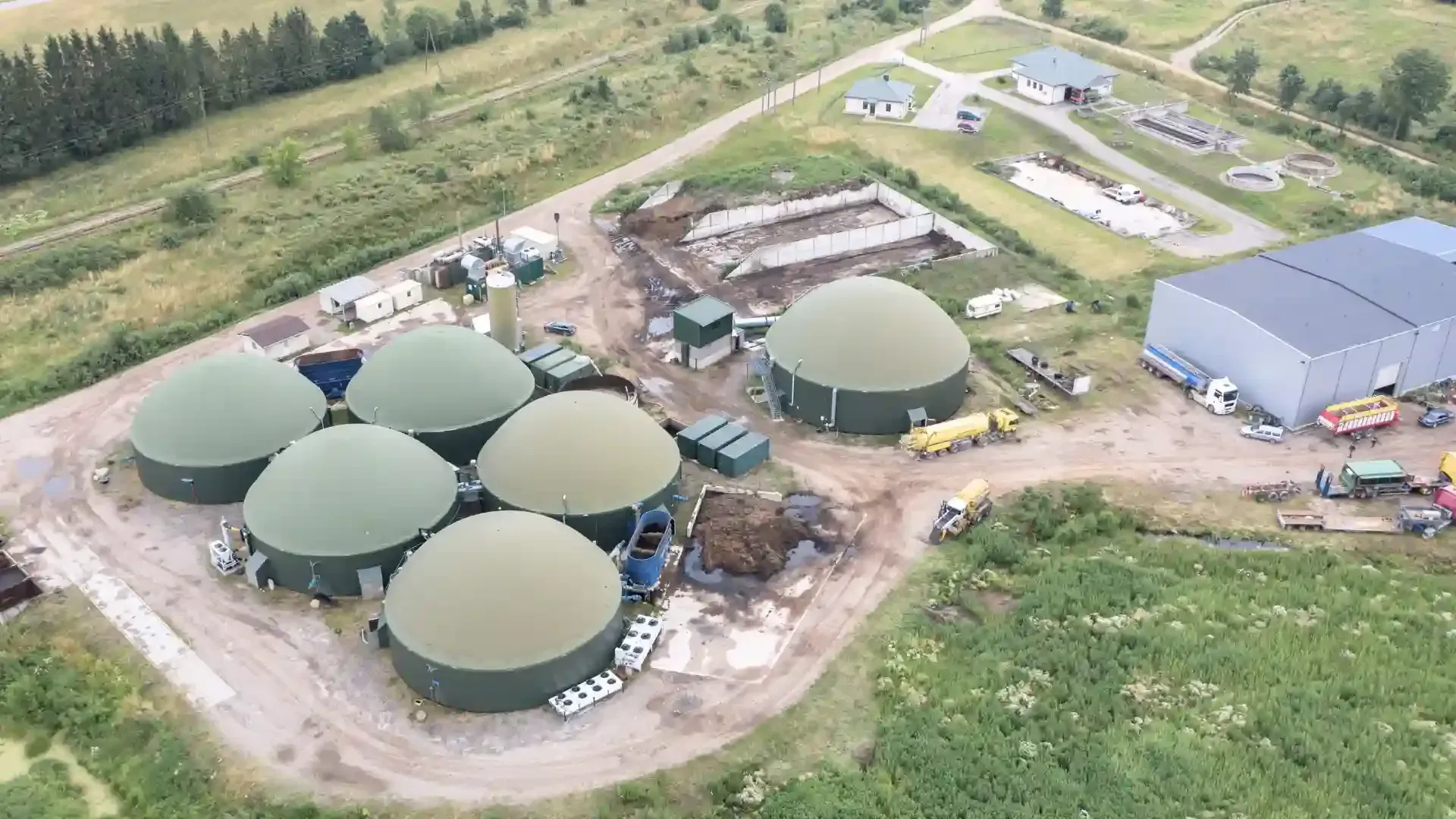anaerobic digestion facility