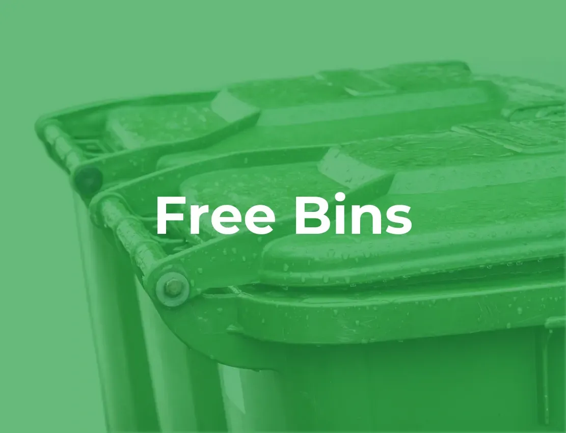 rear end loader bins