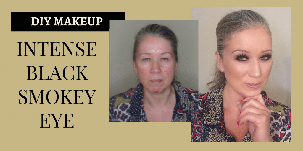 step by step black smokey eye tutorial
