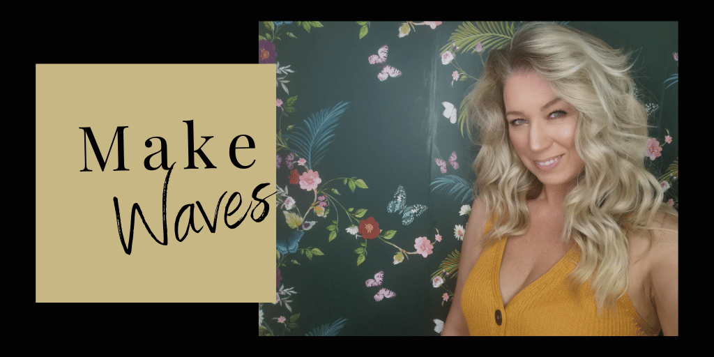 DIY hair tutorial how to do beach waves