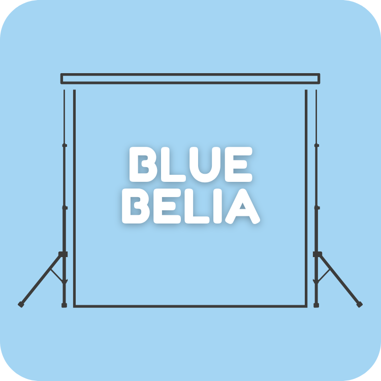 Farbhintergrund Blau Fotoshooting Mietstudio Kleines Loft