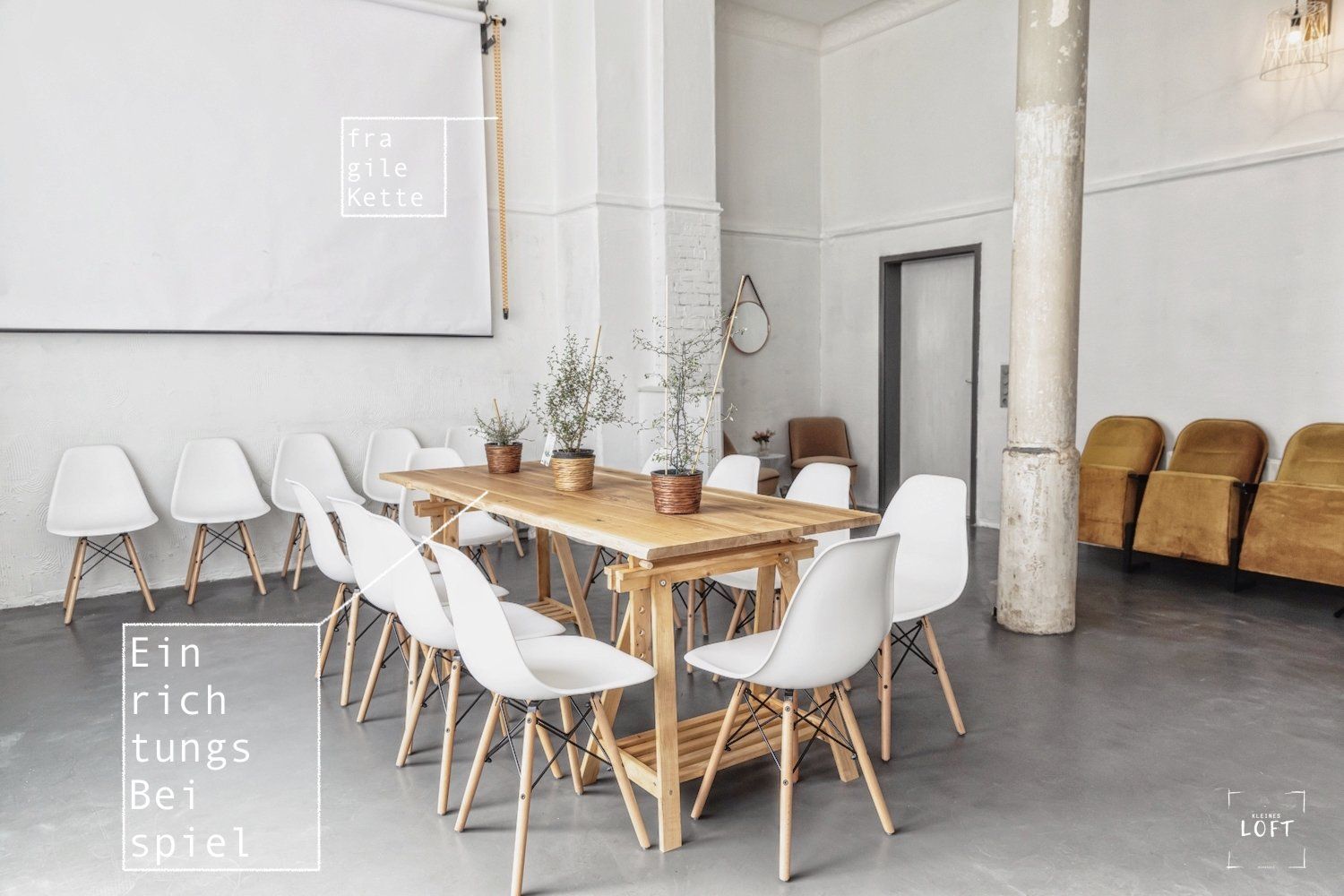 Mietstudio & Seminarraum Kleines Loft Leipzig