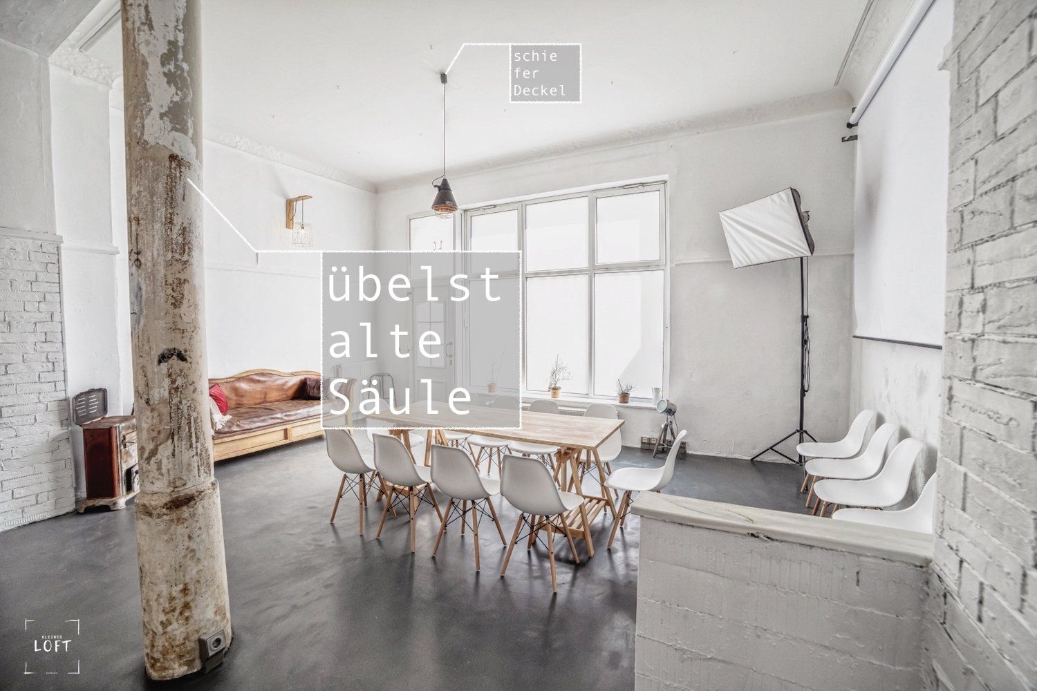 Mietstudio & Seminarraum Kleines Loft Leipzig