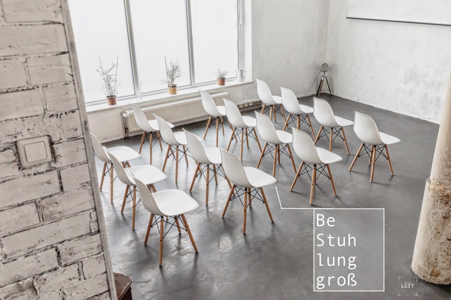 Mietstudio & Seminarraum Kleines Loft Leipzig