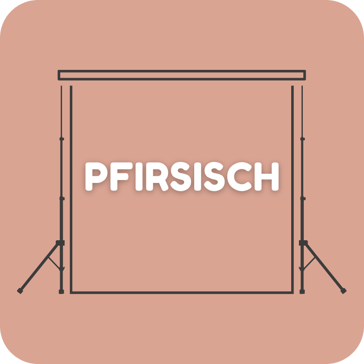 Farbhintergrund Pfirsich Fotoshooting Mietstudio Kleines Loft