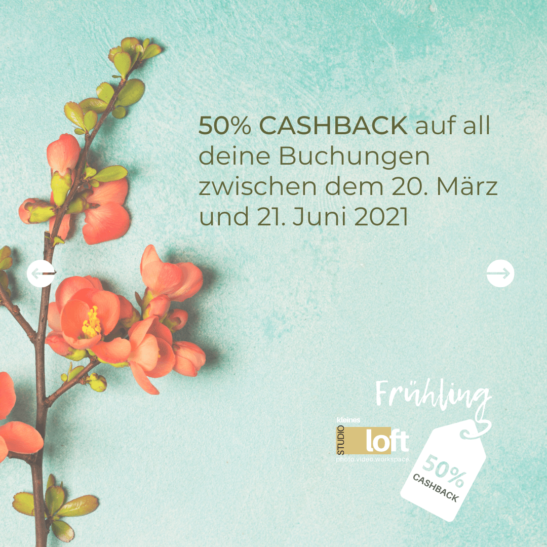 Frühling Cashback Kleines Loft Mietstudio Leipzig Frühling Cashback Kleines Loft Mietstudio Leipzig