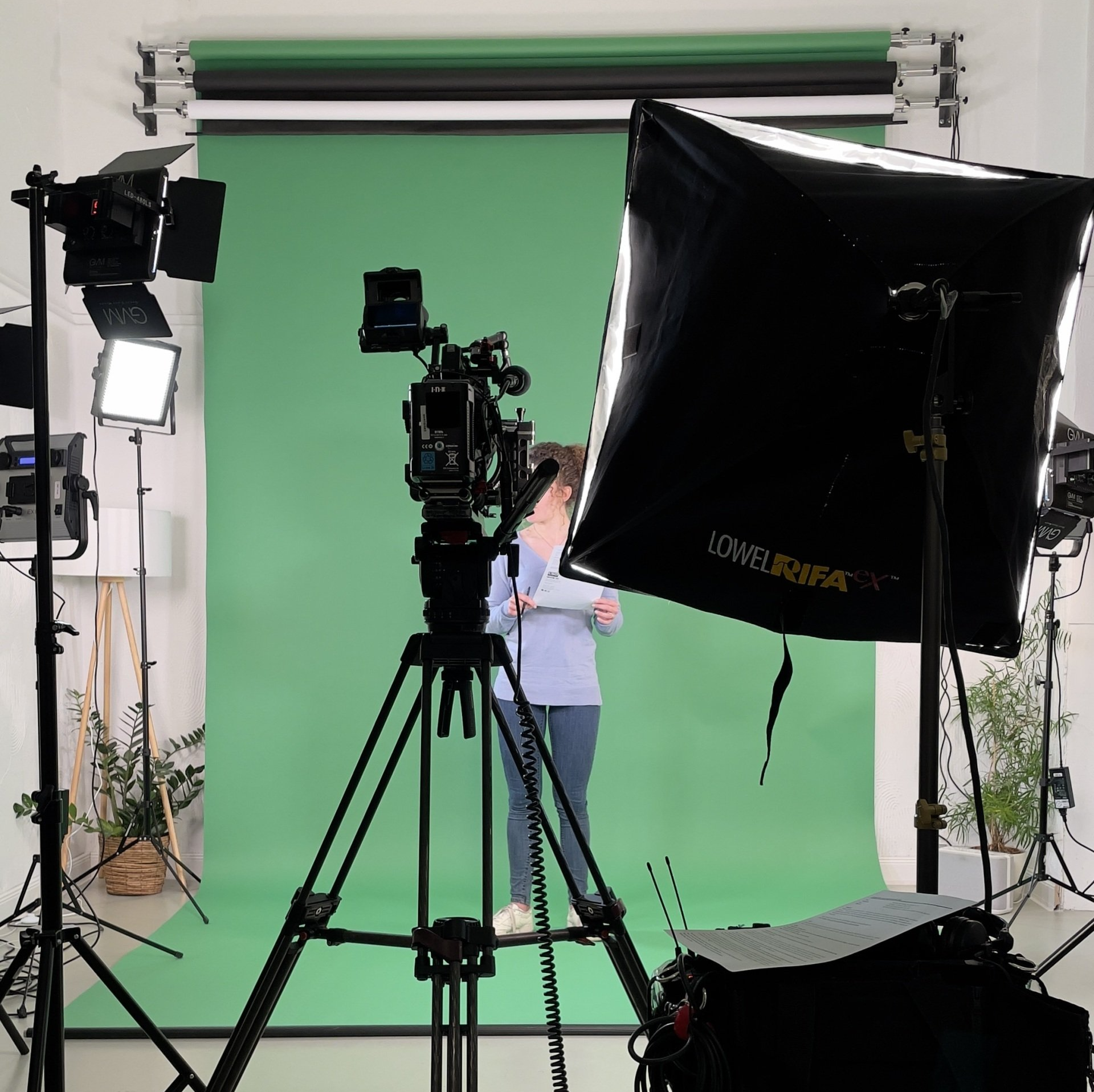 Greenscreen Studio Leipzig Foto und Videoproduktion Kleines Loft