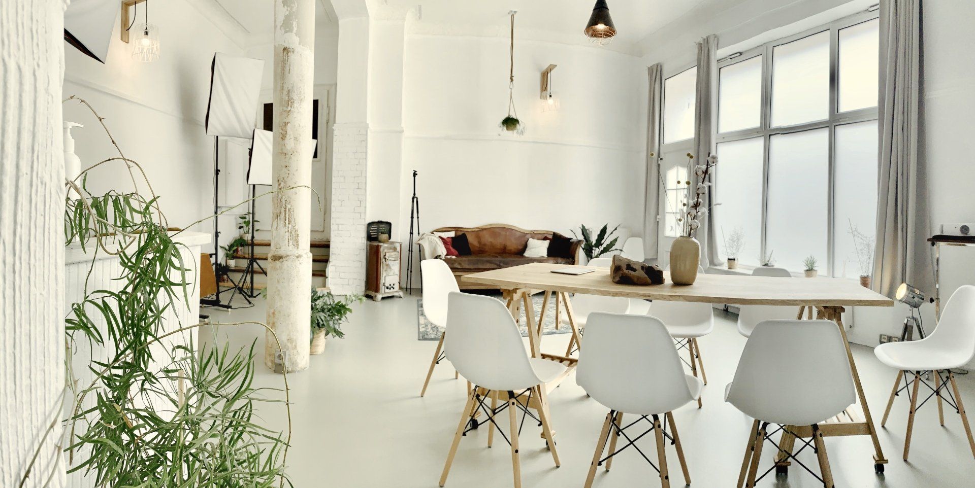 Kleines Loft Mietstudio Leipzig Ansicht neu