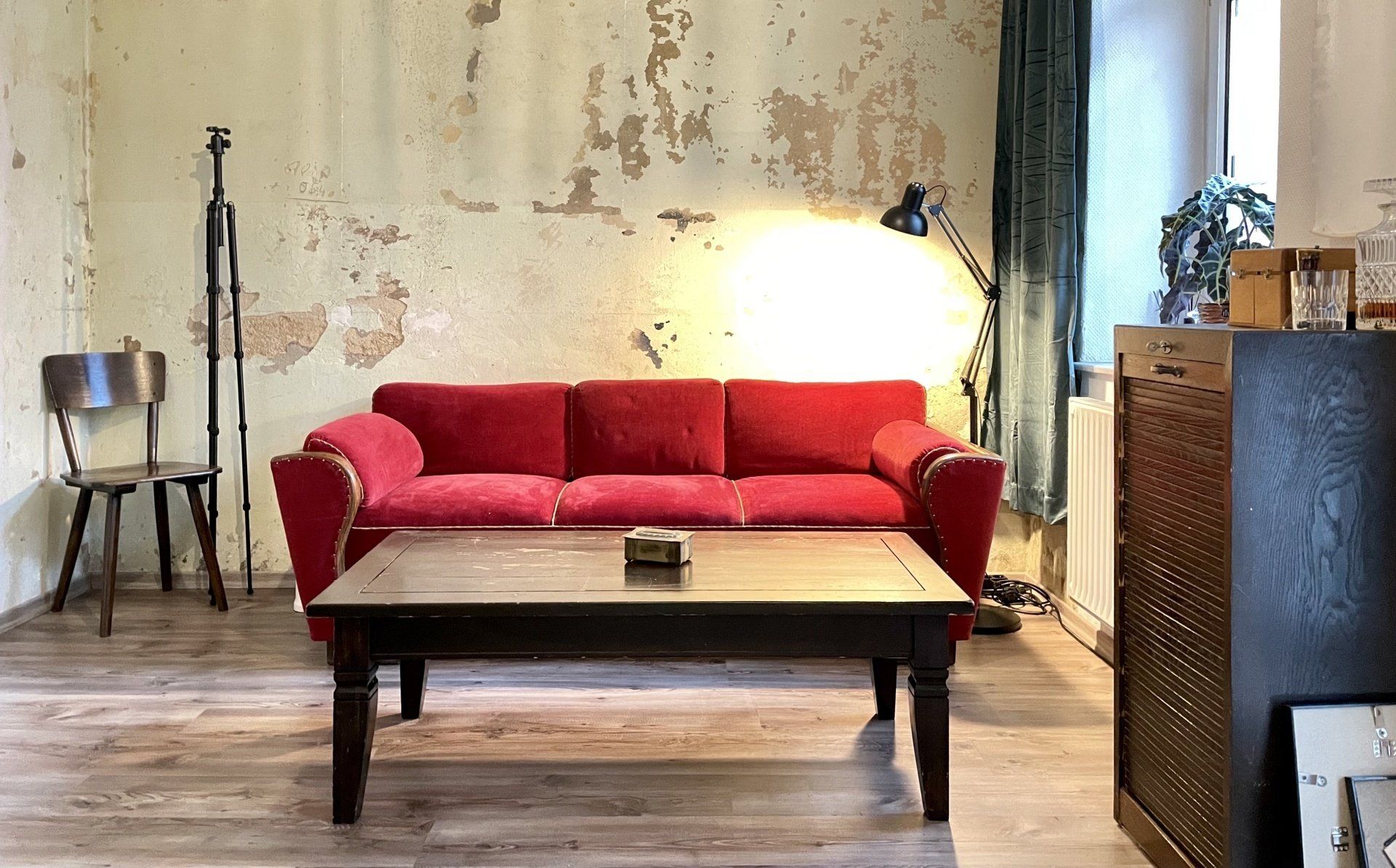 Photo Räume nahe Zentrum Leipzig lounge vintage style