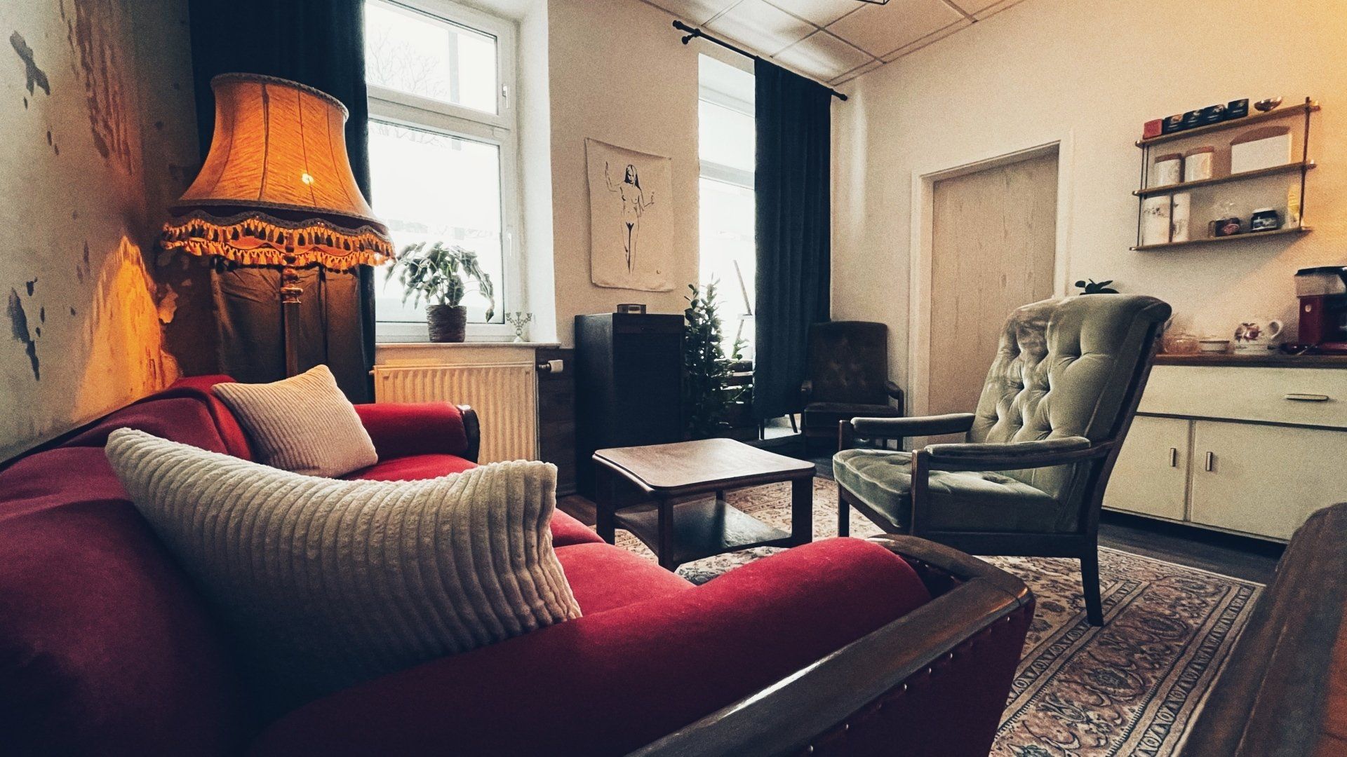 Photo Räume nahe Zentrum Leipzig lounge vintage style