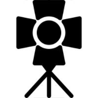 Fotostudio mit Ausrüstung