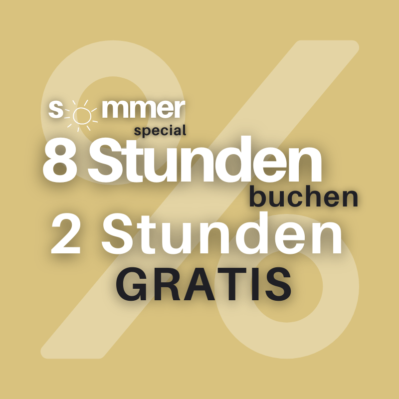 Sommer Rabatt Kleines Loft 2 Stunden geschenkt Mietstudio Foto Video