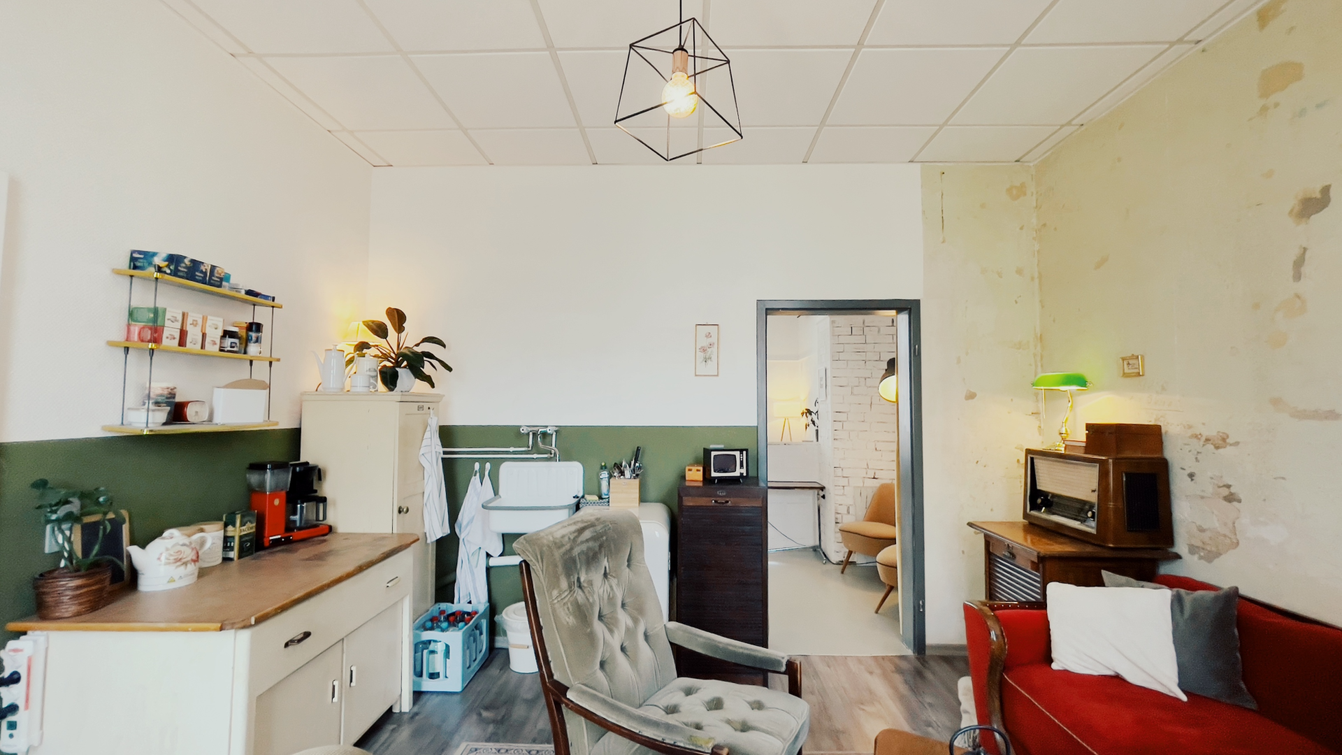 Lounge Mietstudio Leipzig Kleines Loft Ansicht