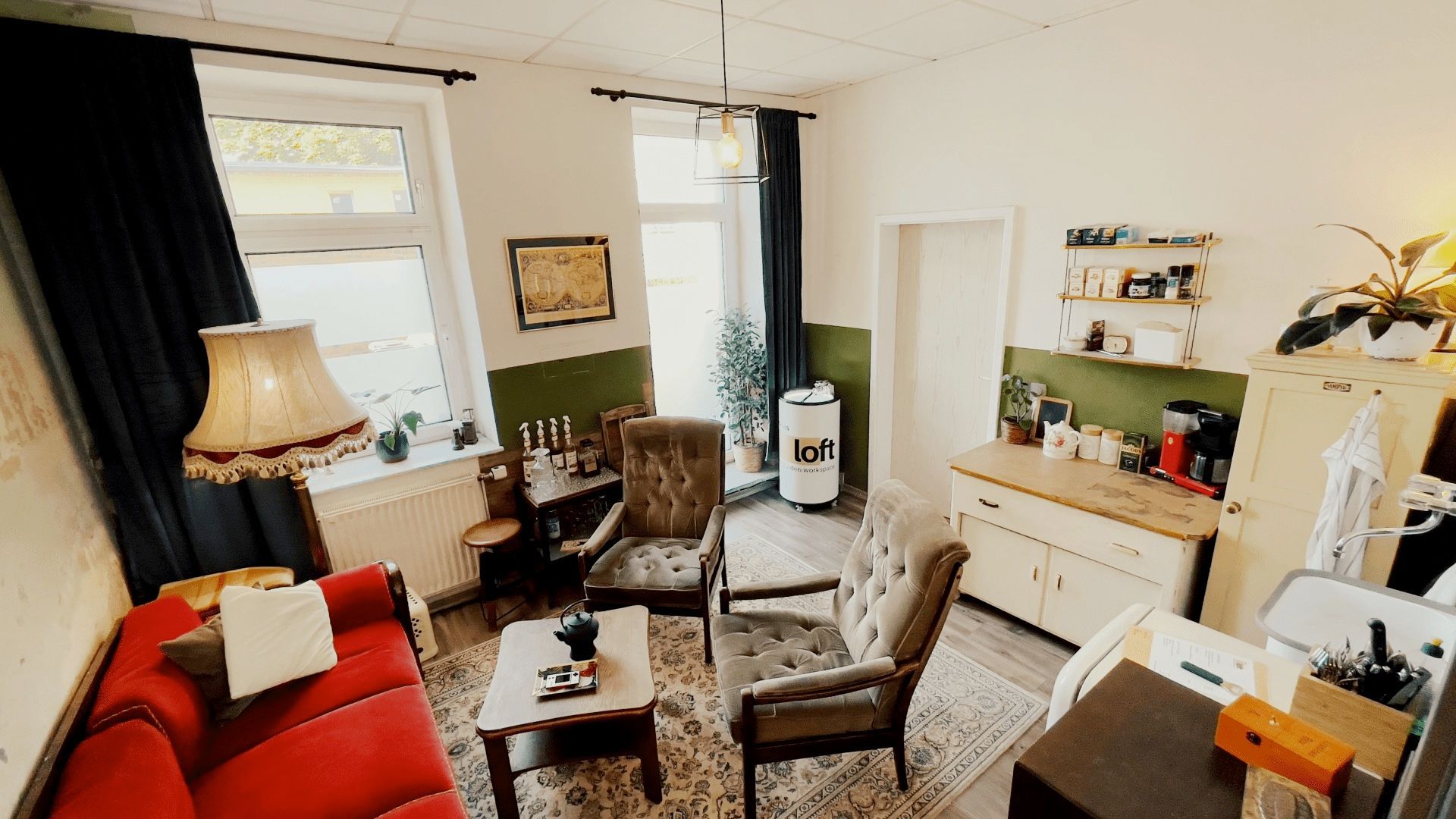 Mietstudio Fotostudio Seminarraum mieten Kleines Loft Leipzig