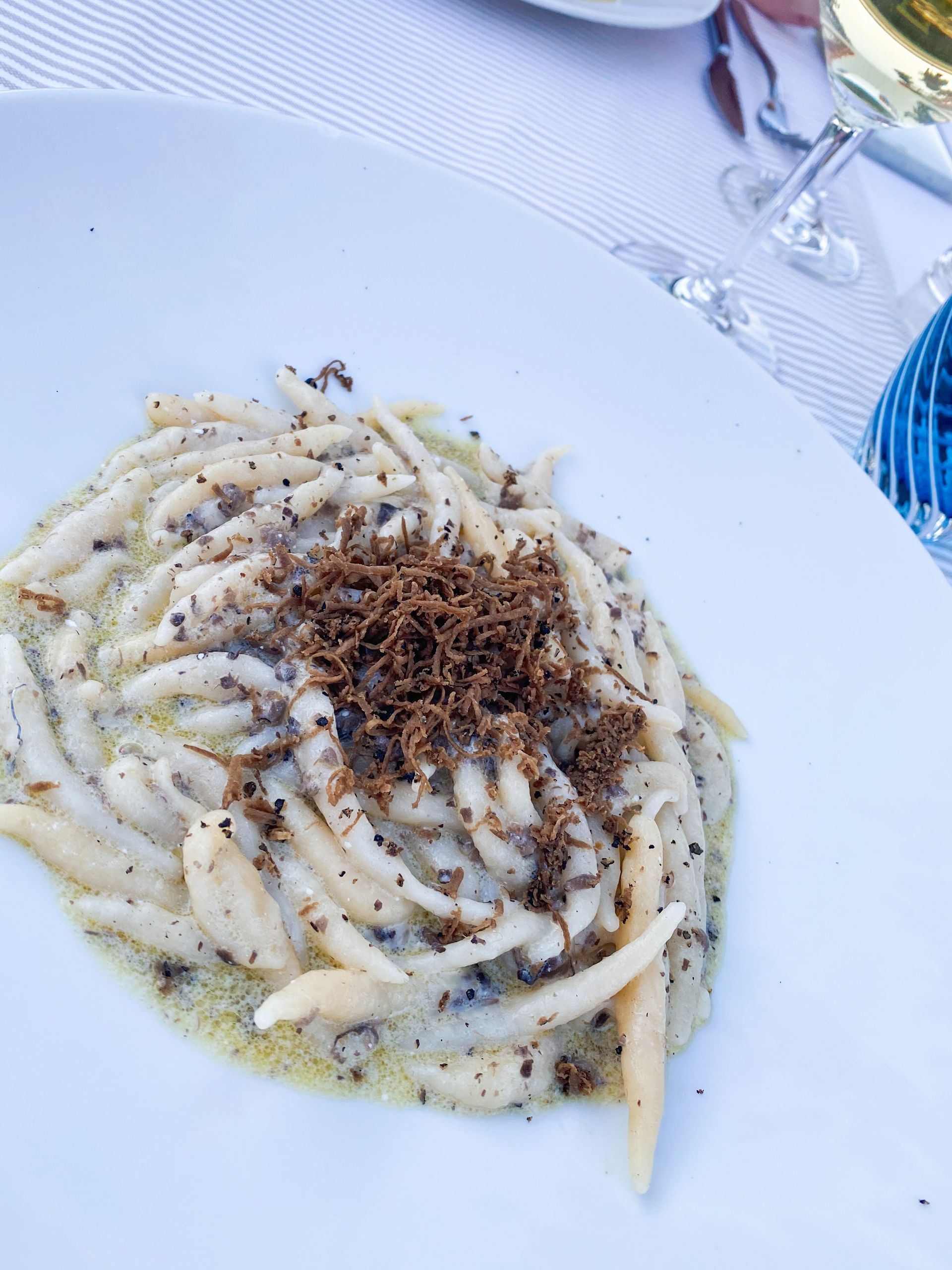 Trüffelpasta, Urlaub in Istrien.