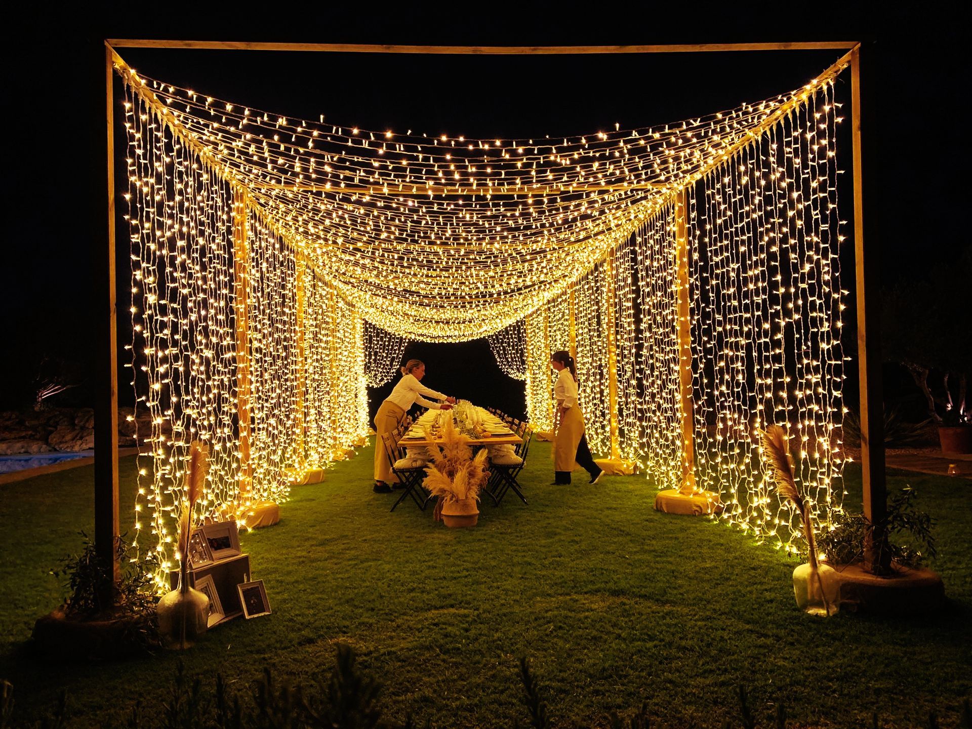 guirnalda túnel micro guirnaldas