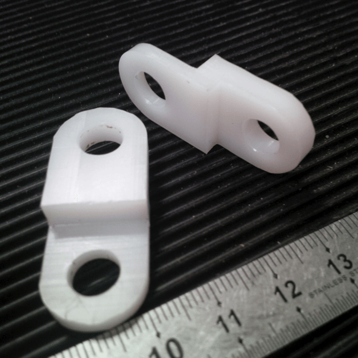 Usinage bielles plastique