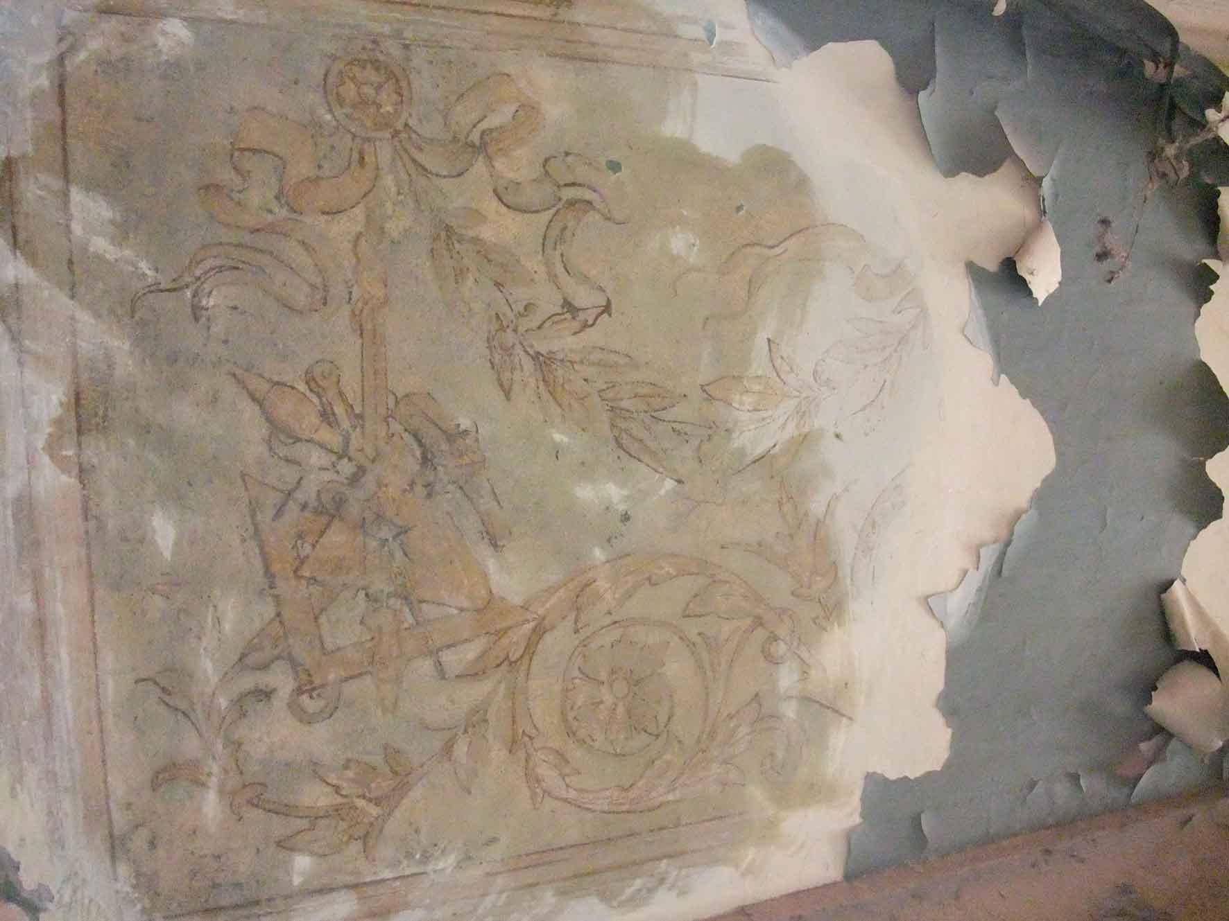 Friedrich-Ebert-Straße 70 Groteskenmalerei Hauseingang