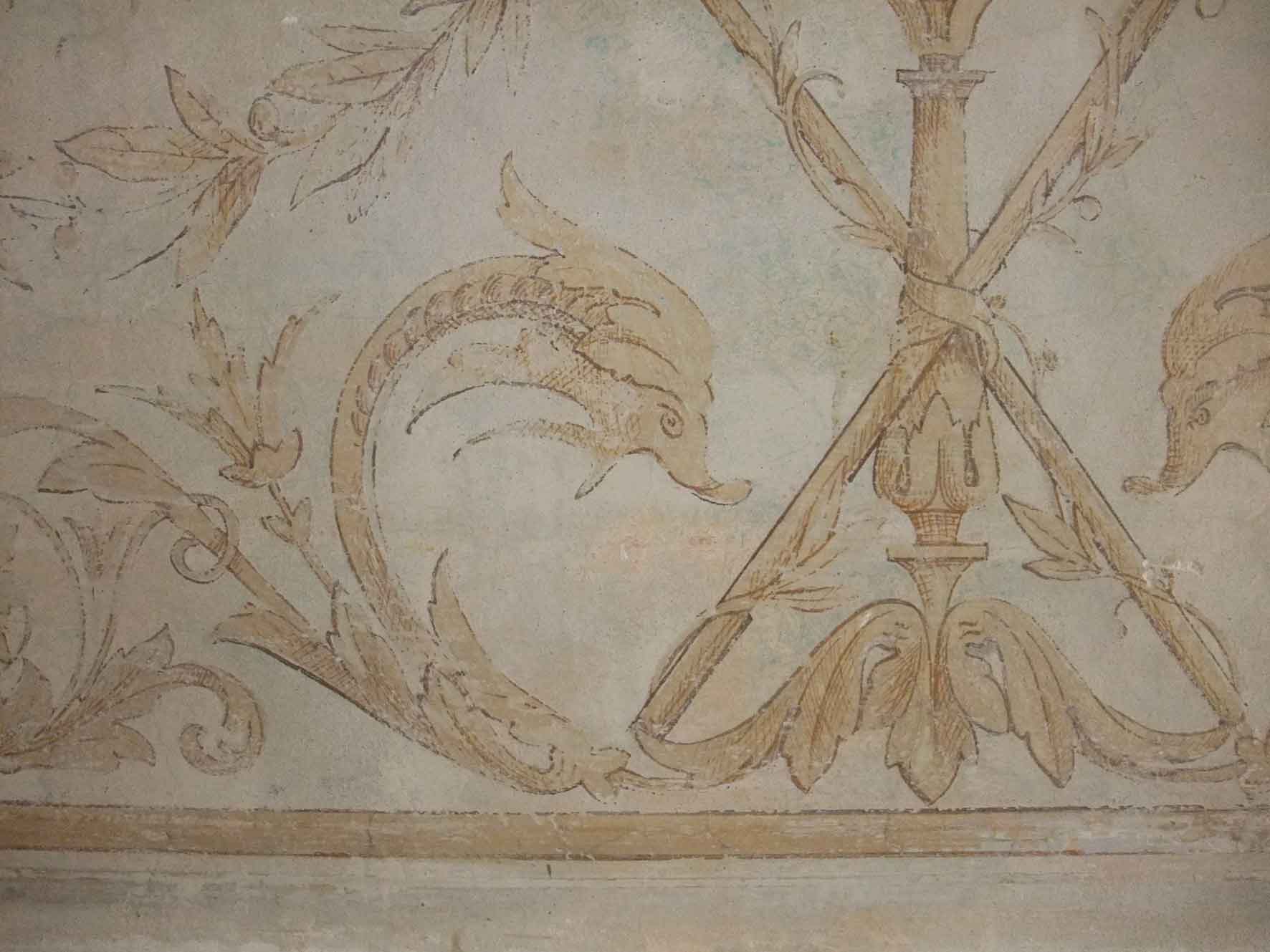 Friedrich-Ebert-Straße 70 Groteskenmalerei Hauseingang