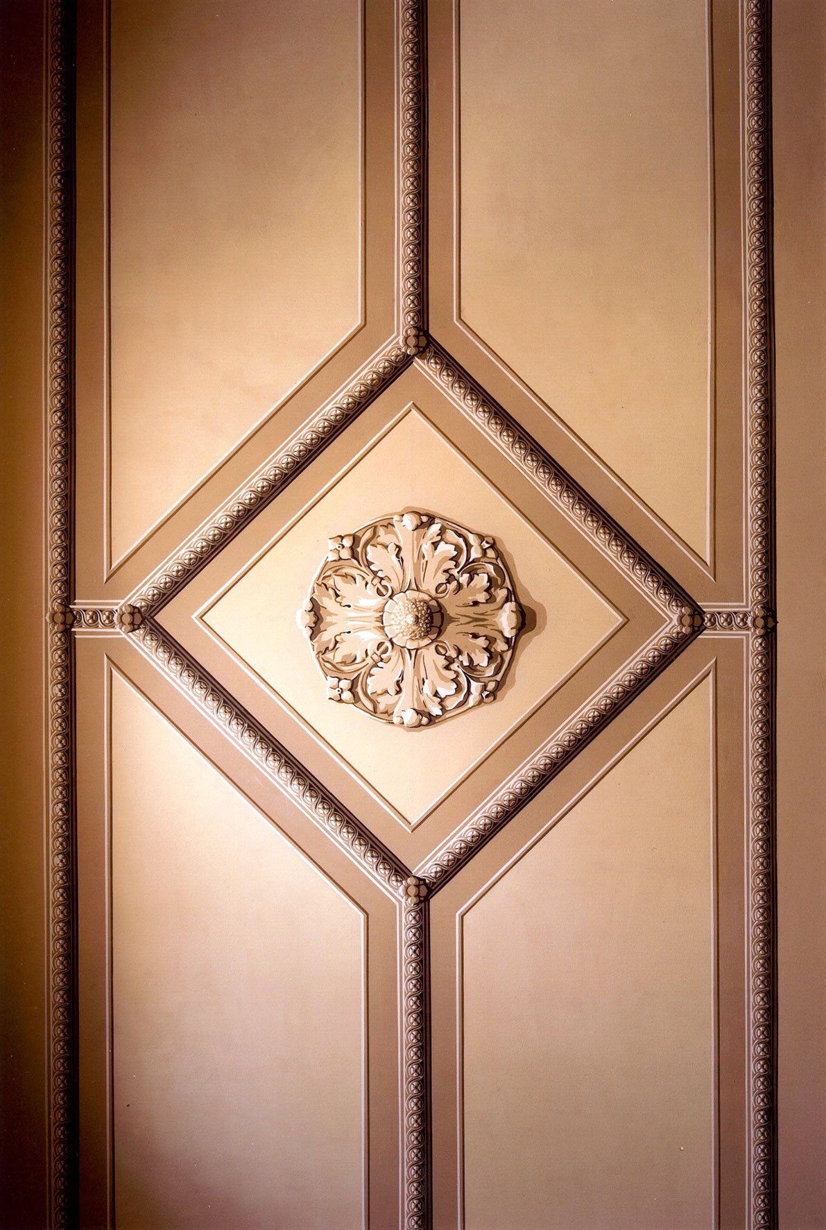 Kreuzstraße 1c Treppenhaus Deckenmalerei