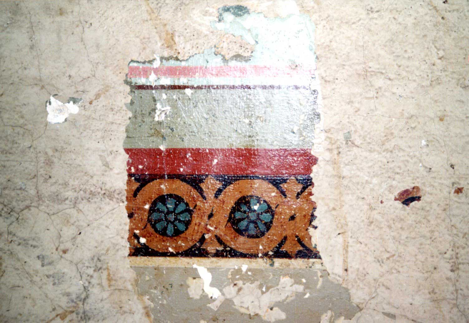 Münzgasse 20-22 Freilegung Malerei Hauseingang Leipzig