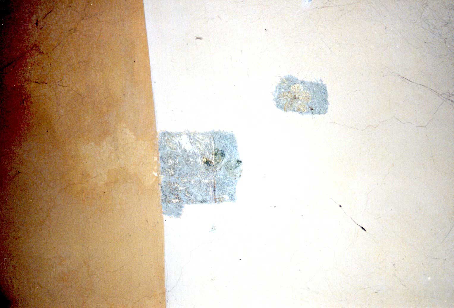 Kreuzstraße 1c Deckenmalerei Hauseingang Freilegung