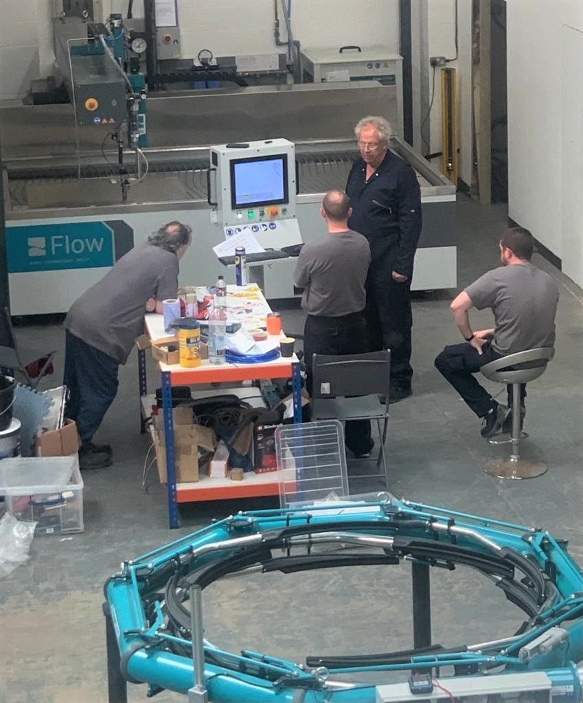 Flowjet training at VarDAR systems