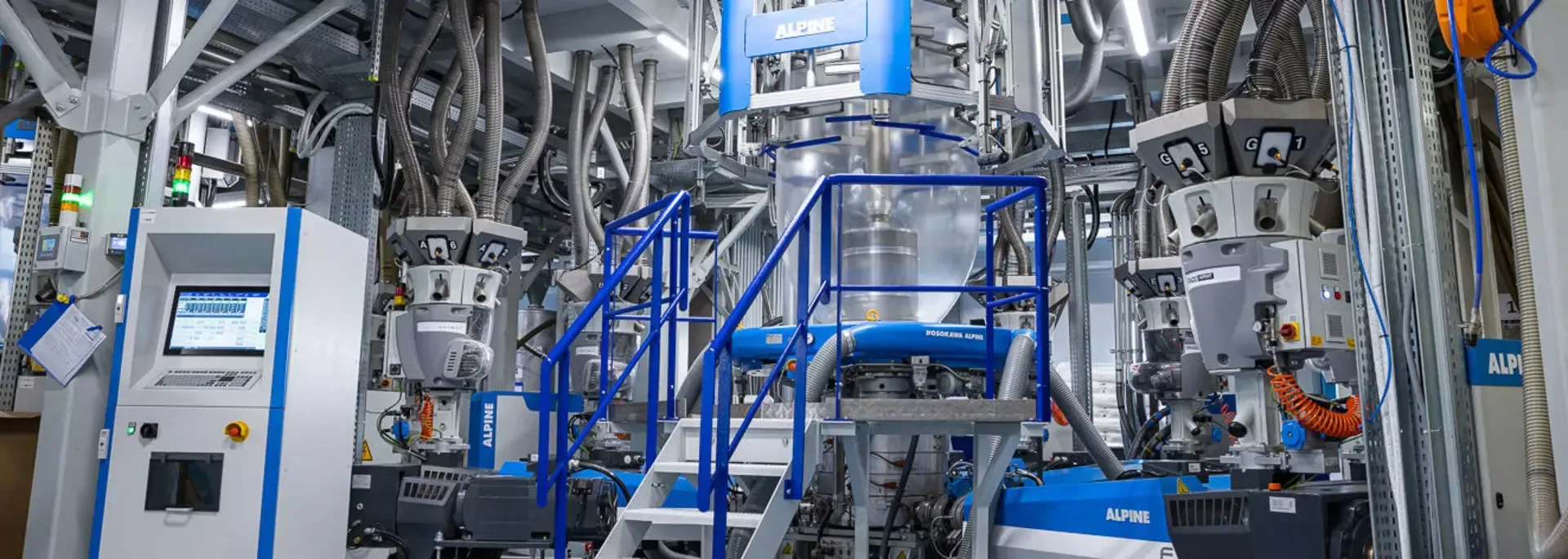 Hosokawa Alpine Blown film line