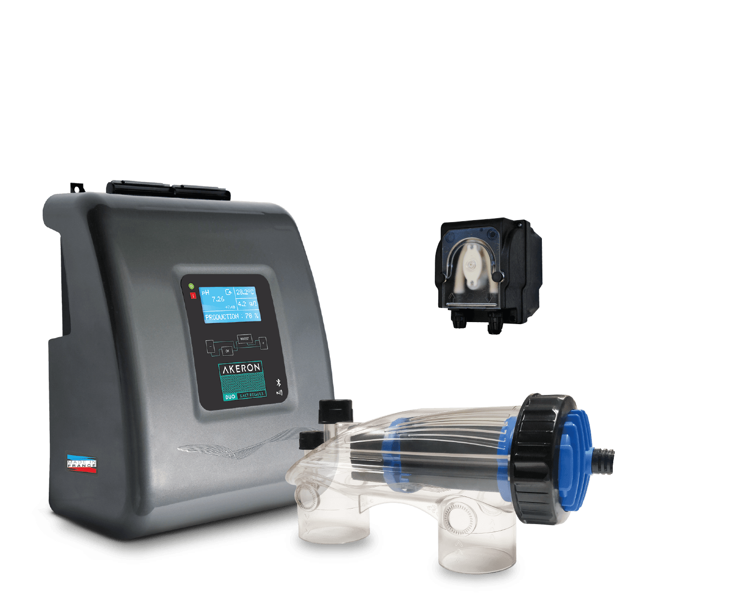 électrolyseur au sel avec cellule