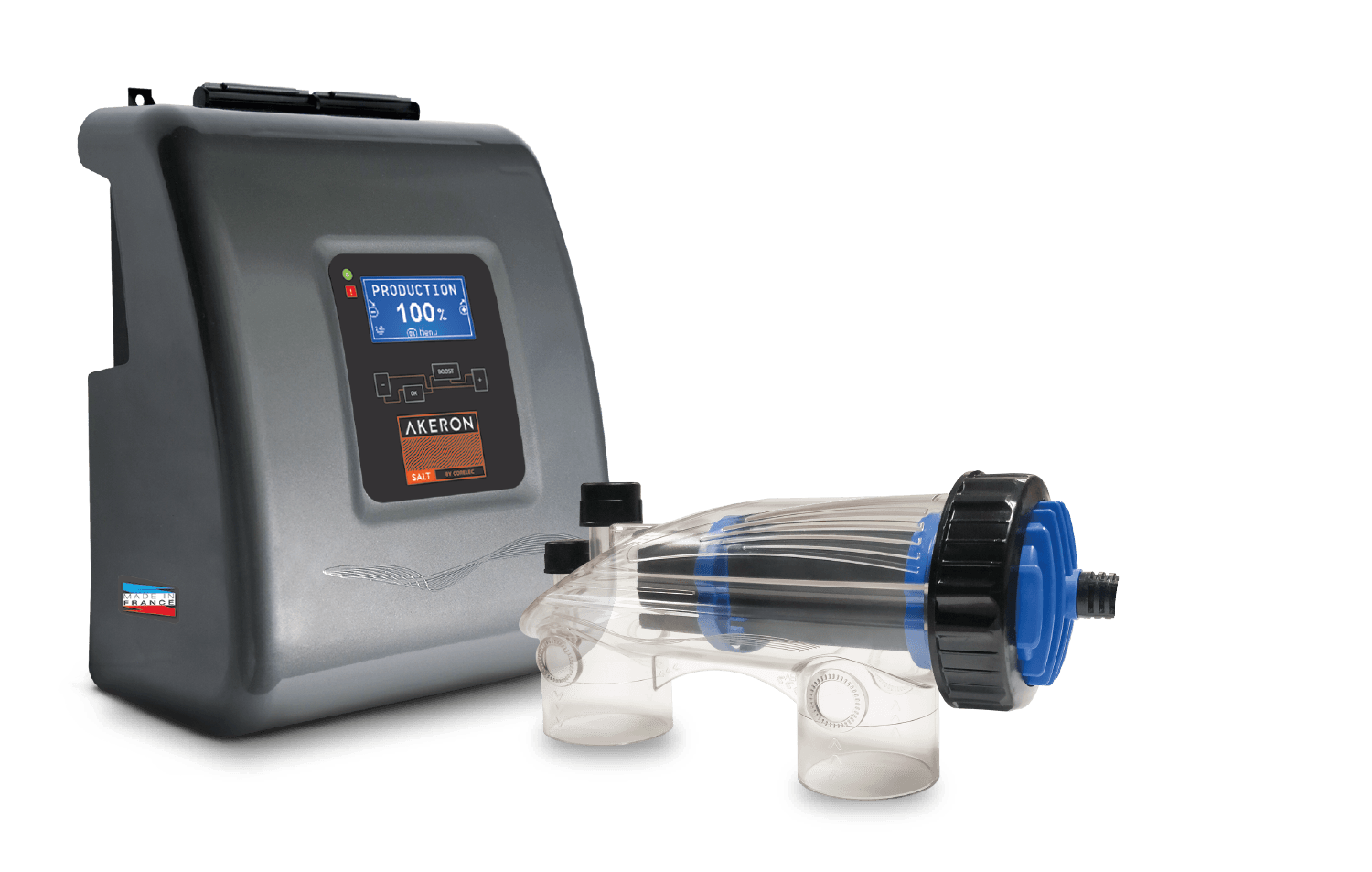 électrolyseur au sel avec cellule